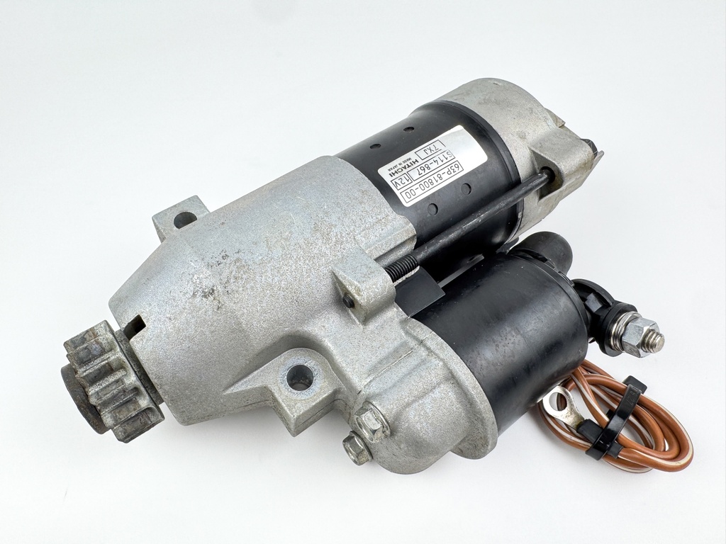 2008 Yamaha 150 HP 4 Stroke Outboard Starter Motor 6BR-81800-00-00 Tested