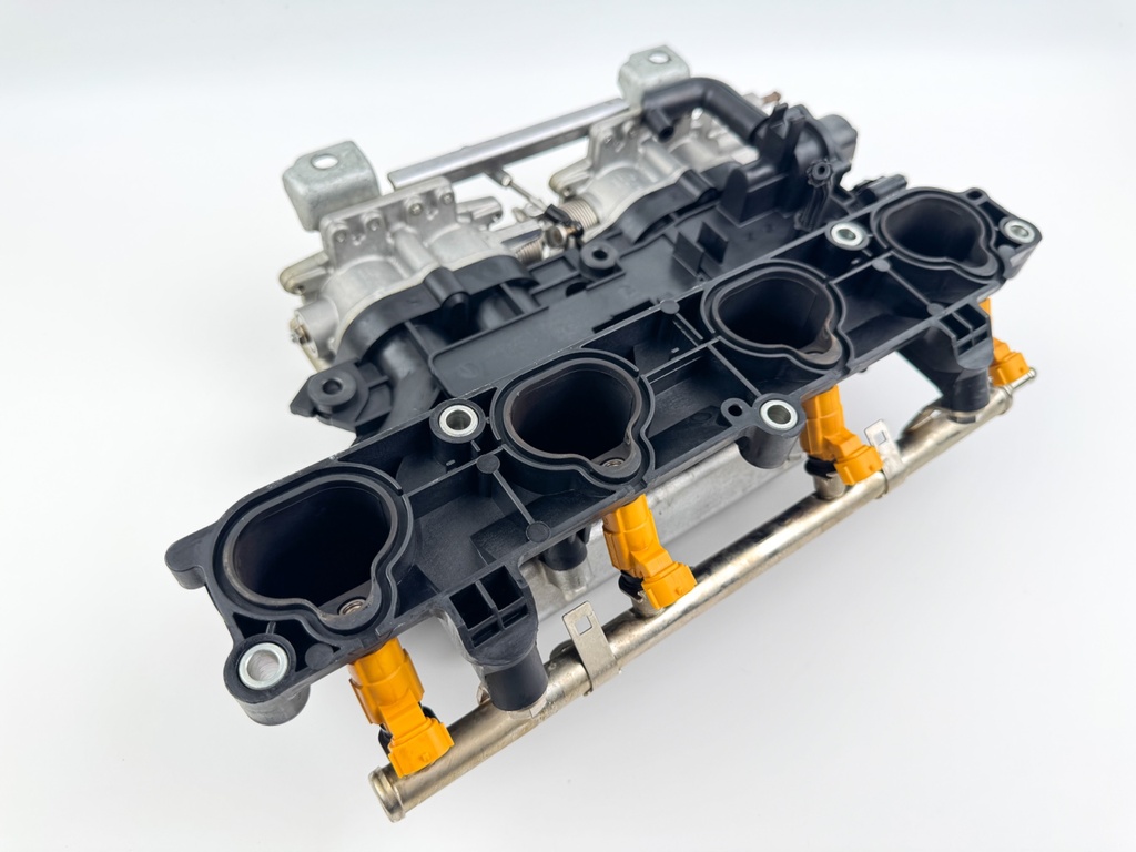 2008 Yamaha 150 HP 4 Stroke Intake Manifold & Throttle Body 63P-13751-01-00 Tested