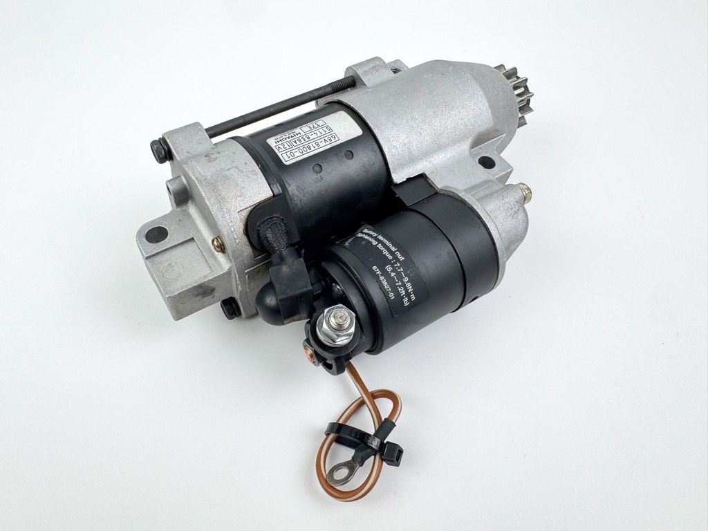 2000 - 2014 Yamaha 115 HP 4 Stroke Outboard Starter Motor 68V-81800-03-00 Tested