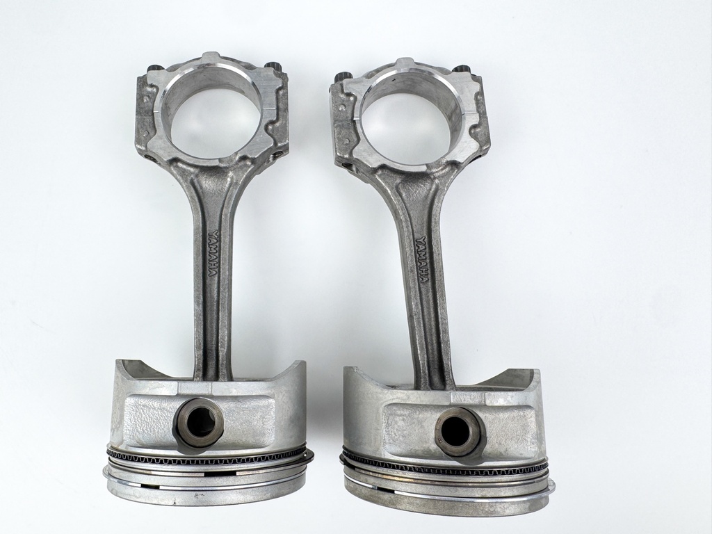 2004 Yamaha 115 HP 4 Stroke Outboard Piston & Connecting Rod Set 68V-W1164-00-00 OEM