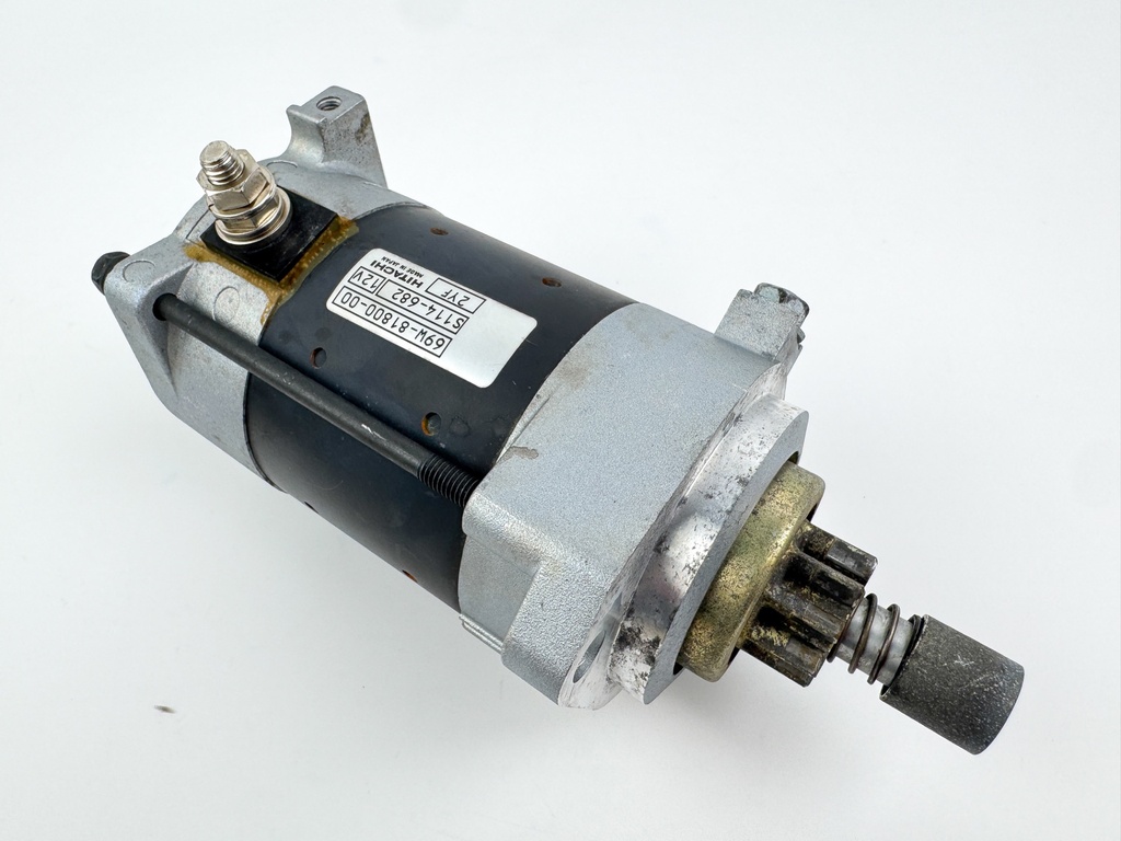 2003 Yamaha 50 HP 4 Stroke Outboard Starter Motor 69W-81800-00-00 OEM