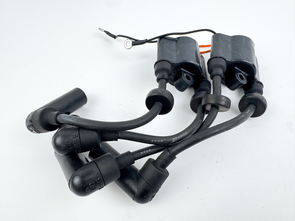 2003 Yamaha 50 HP 4 Stroke Outboard Ignition Coil Set 62Y-85570-00-00 OEM