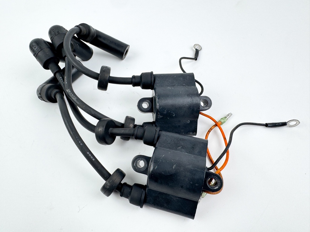 2003 Yamaha 50 HP 4 Stroke Outboard Ignition Coil Set 62Y-85570-00-00 OEM