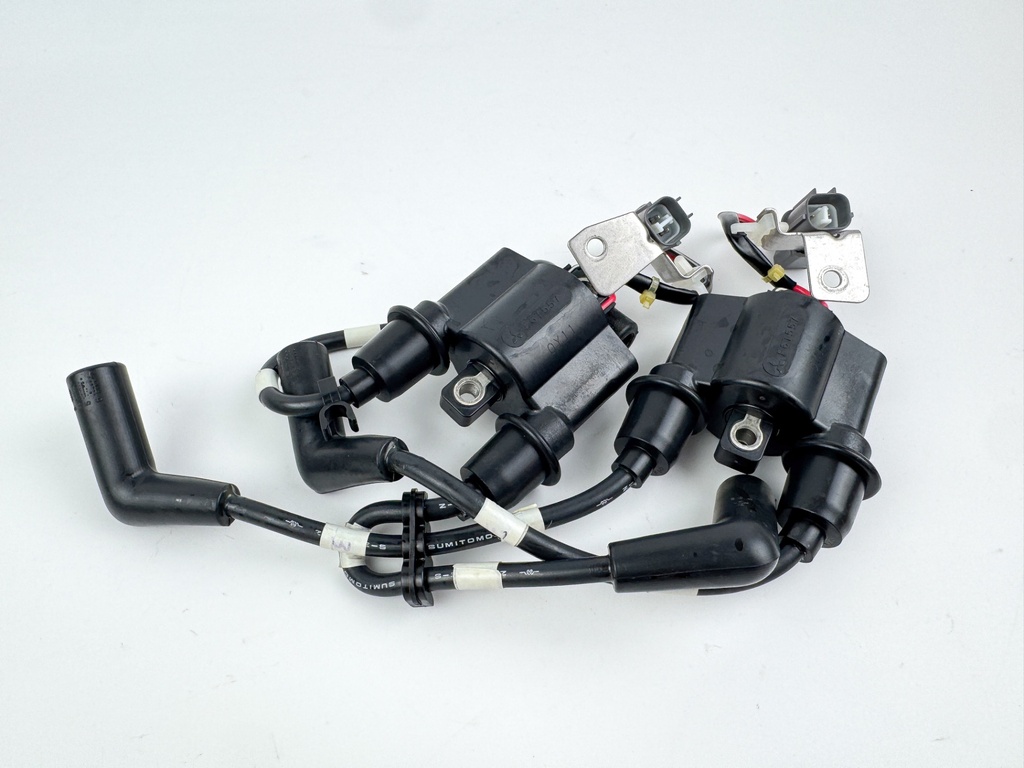 2014 Yamaha 60 HP 4 Stroke Outboard Ignition Coil Set 63P-82310-01-00 OEM