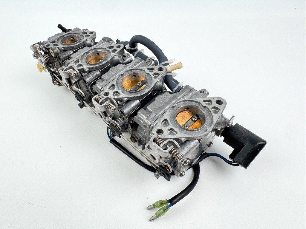 2003 Yamaha 50 HP 4 Stroke Outboard Carburetor Set 62Y-14901-40-00 OEM