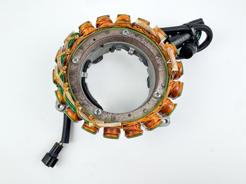 2002 Yamaha 225 HP 4 Stroke Outboard Coil Pulser Base Stator Assembly 69J-81460-00-00 OEM