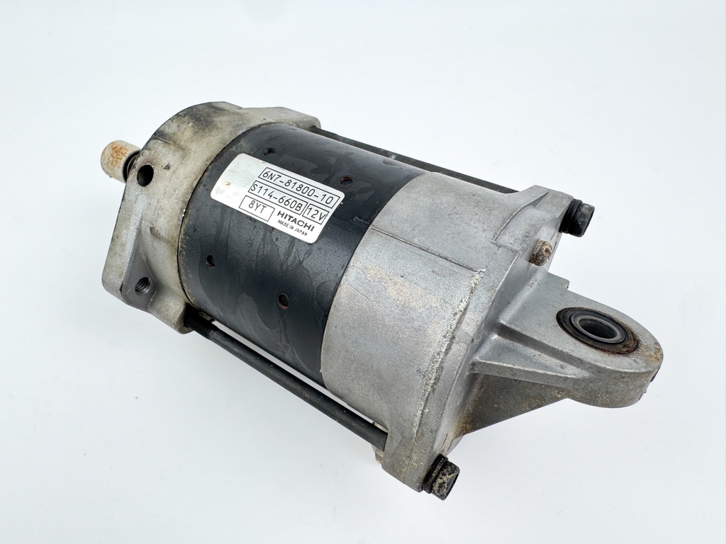 1999 Yamaha 200 HP 2 Stroke Outboard Starter Motor 6N7-81800-01-00 OEM