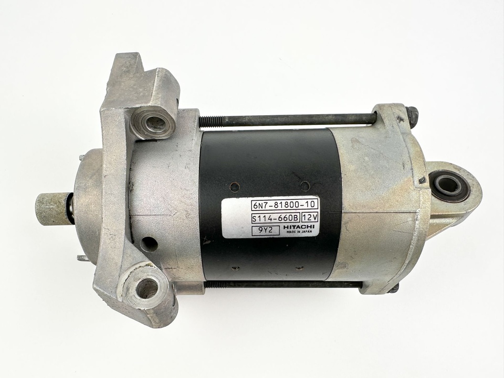 2000 Yamaha 115 HP 2 Stroke Outboard Starter Motor 6N7-81800-10-00 OEM