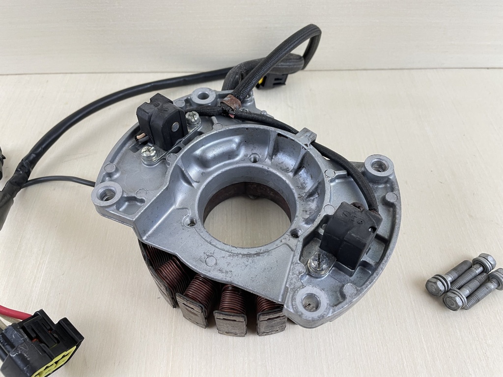 2008 Yamaha 90HP F90 4 Stroke Outboard Stator Base Assembly 6D8-81410-00-00