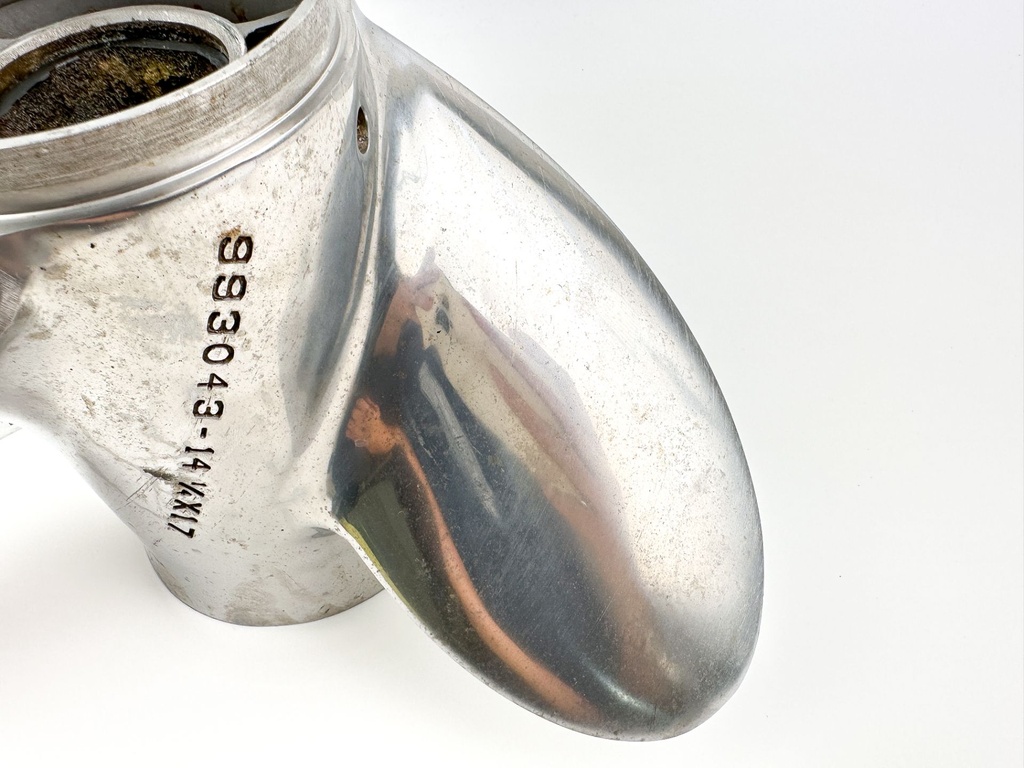 Michigan Wheel Apollo 3 Blade Stainless Steel Prop Propeller 14 1/4" X 17P