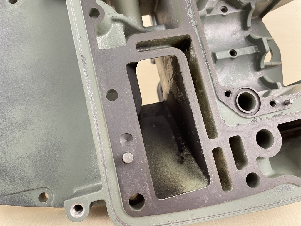 2008 Yamaha 90HP 4 Stroke Outboard Exhaust Guide Housing 6D8-41137-00-94  