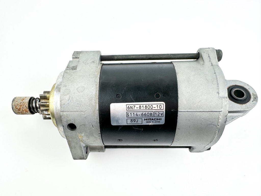 1999 Yamaha 200 HP 2 Stroke Outboard Starter Motor 6N7-81800-10-00 OEM