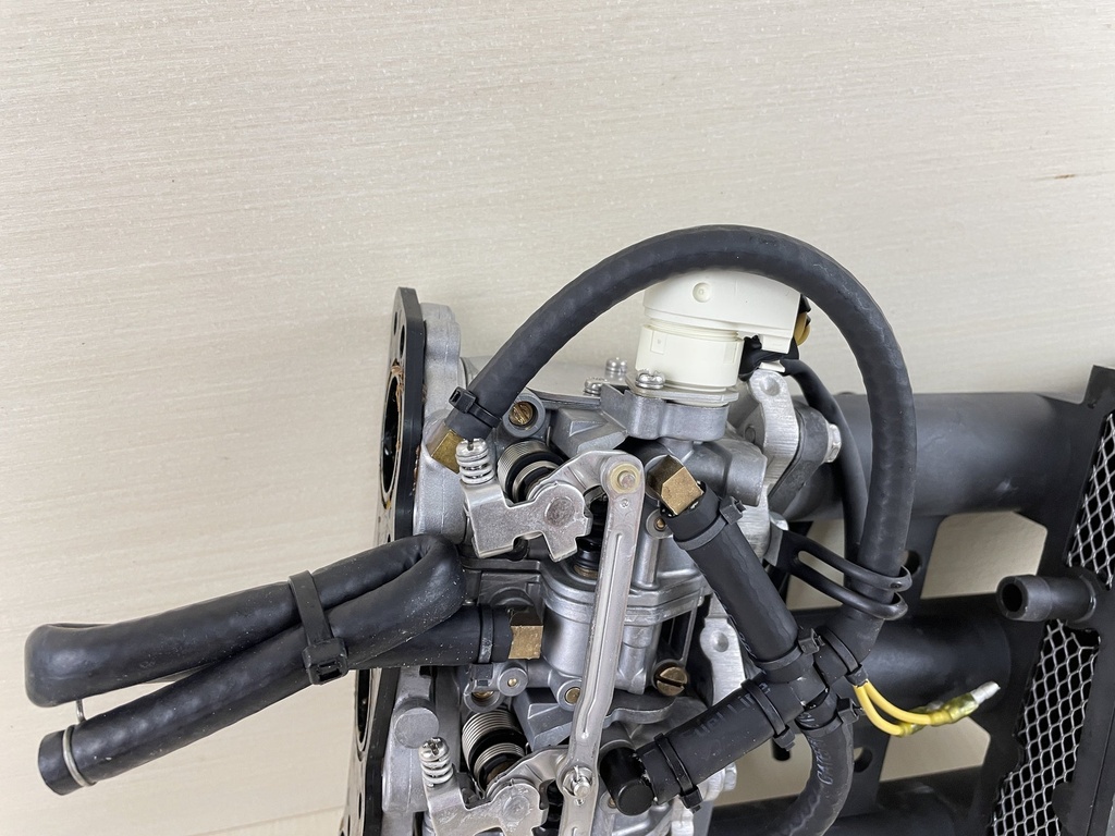 2004 Yamaha 40HP 4 Stroke Carburetor Setup Top Middle Bottom Carb - Cleaned 