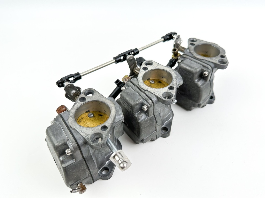 1996 Mercury 60 HP 2 Stroke Outboard Carburetor Set 821946A27 OEM