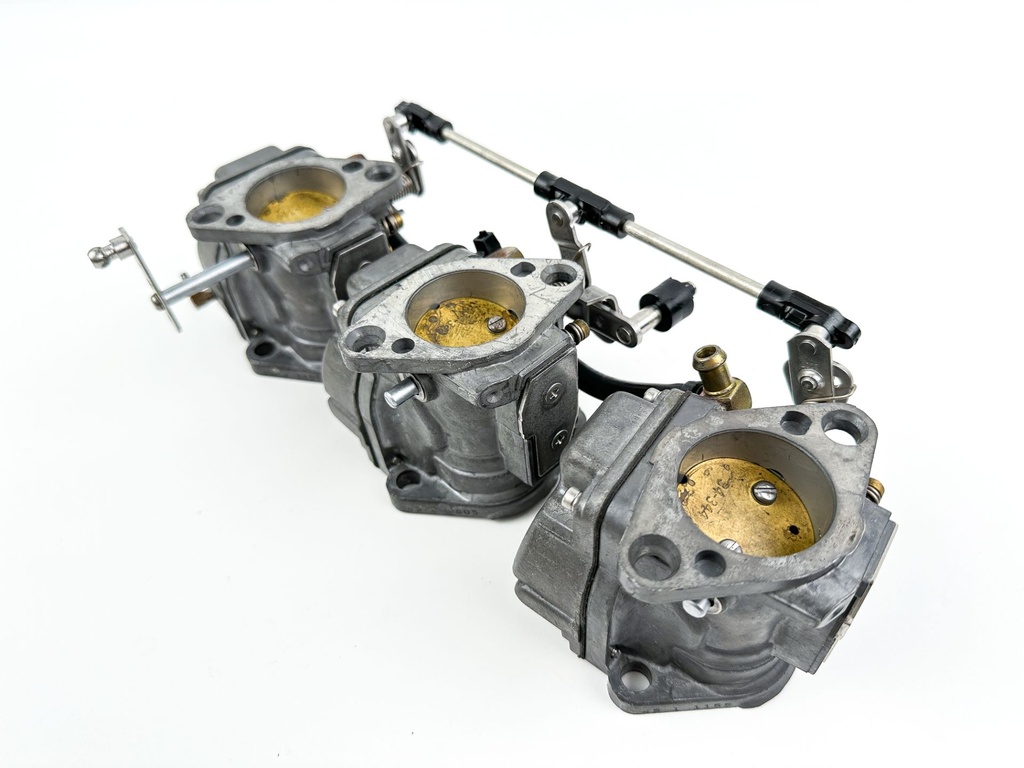 1996 Mercury 60 HP 2 Stroke Outboard Carburetor Set 821946A27 OEM