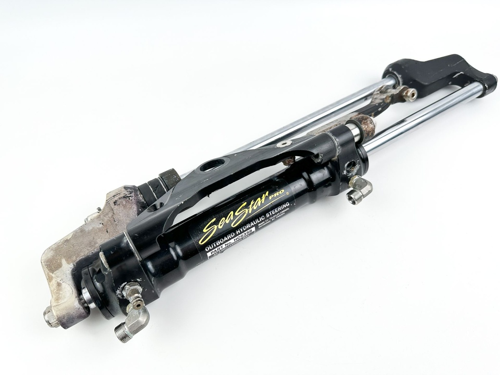 SeaStar Pro Outboard Hydraulic Steering Cylinder Front Mount Assembly HC6358