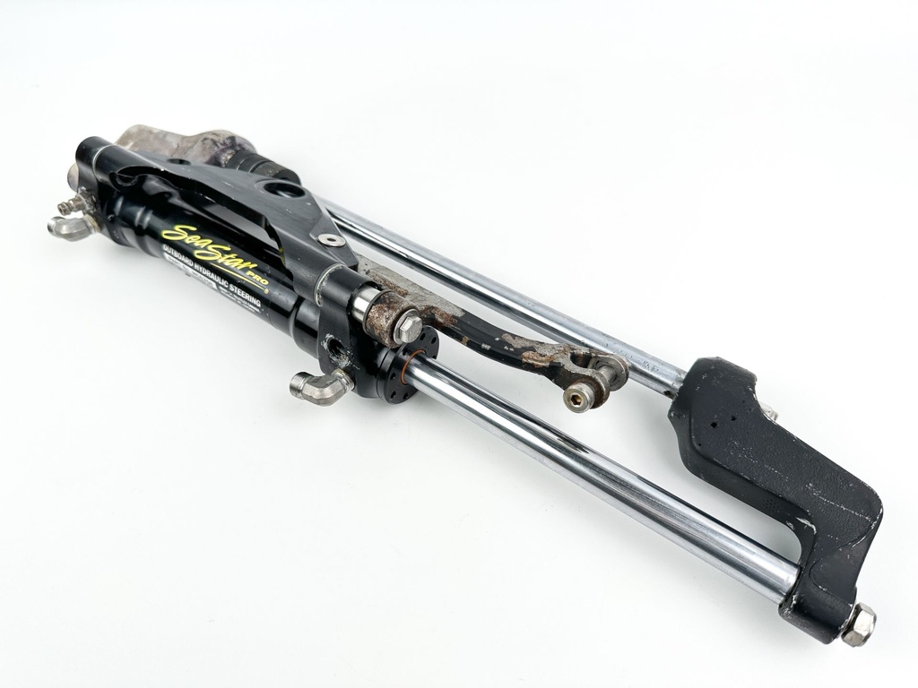 SeaStar Pro Outboard Hydraulic Steering Cylinder Front Mount Assembly HC6358