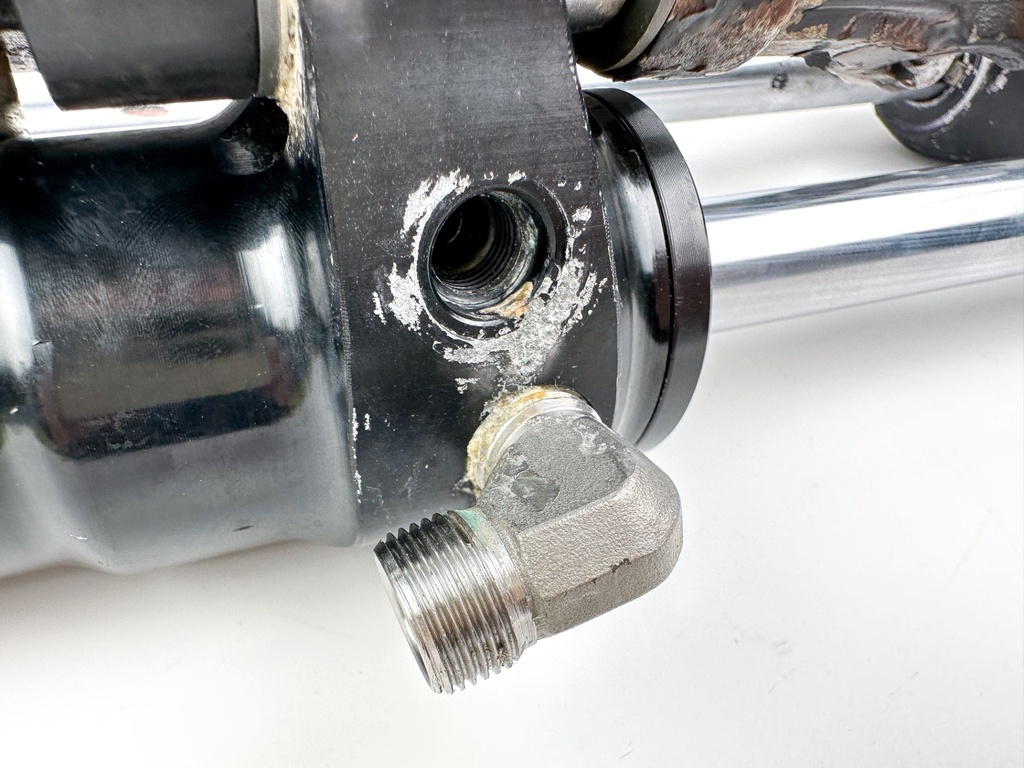 SeaStar Pro Outboard Hydraulic Steering Cylinder Front Mount Assembly HC6358