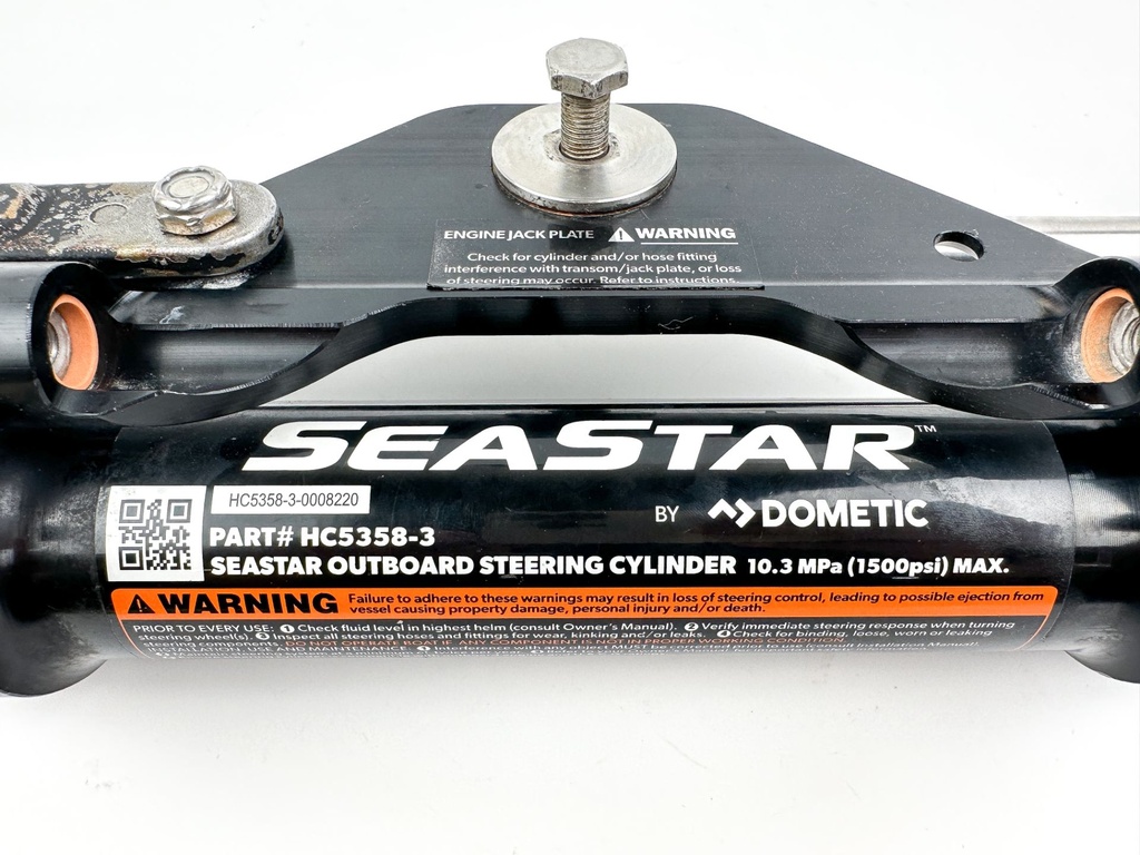 SeaStar HC5358-3 Outboard Hydraulic Steering Cylinder Front Mount Assembly