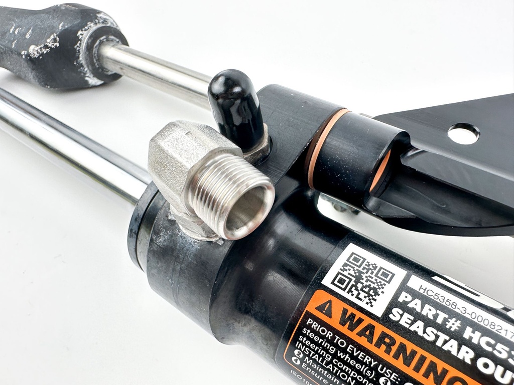 SeaStar Front Mount Outboard Hydraulic Steering Cylinder Assembly HC5358-3