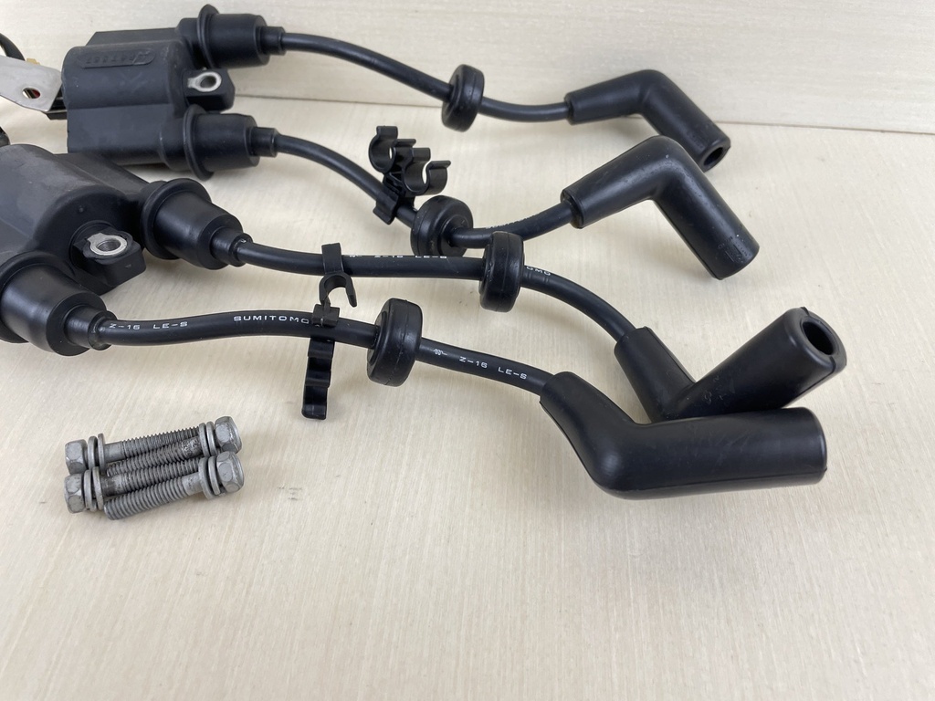 2007 Yamaha 60HP 4 Stroke Outboard Ignition Coil Set With Wires 63P-82310-01-00