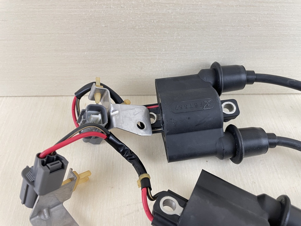 2007 Yamaha 60HP 4 Stroke Outboard Ignition Coil Set With Wires 63P-82310-01-00