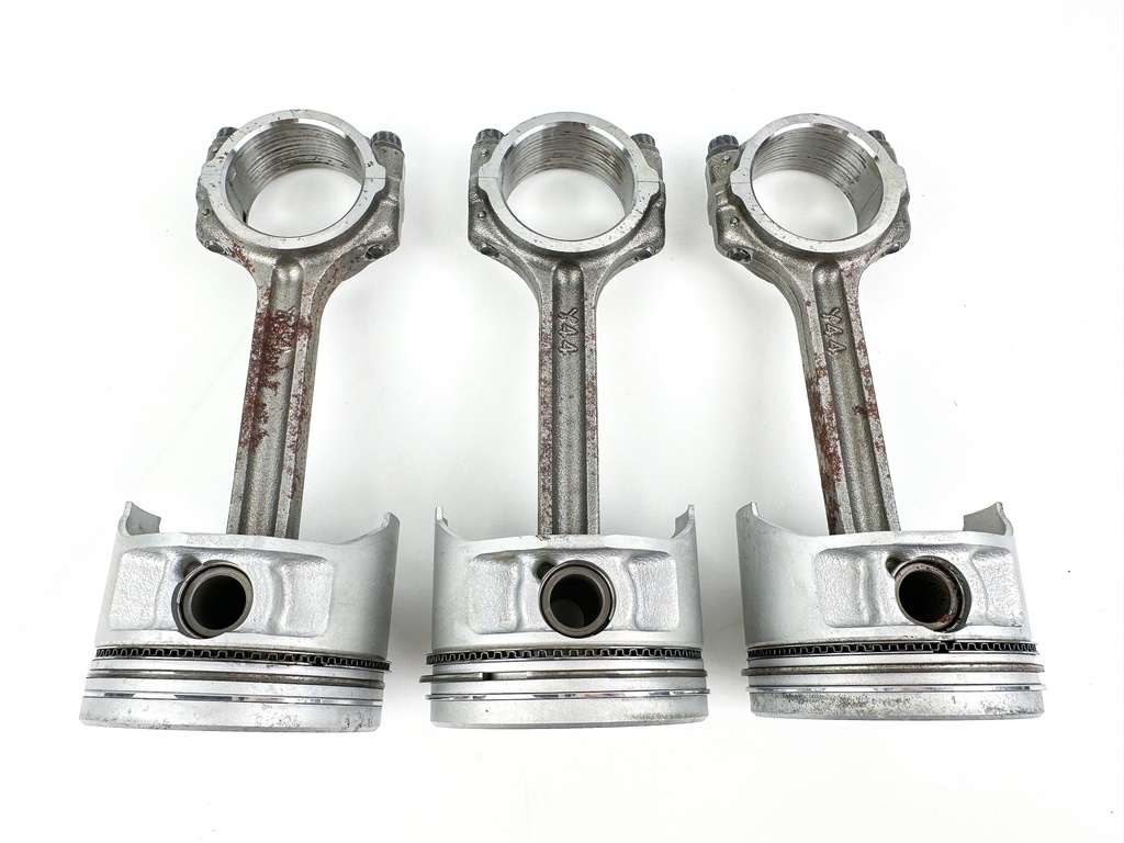 2002 Yamaha 60HP 4 Stroke Outboard Piston & Connecting Rod Assembly Set 3 62Y-11650-10-00