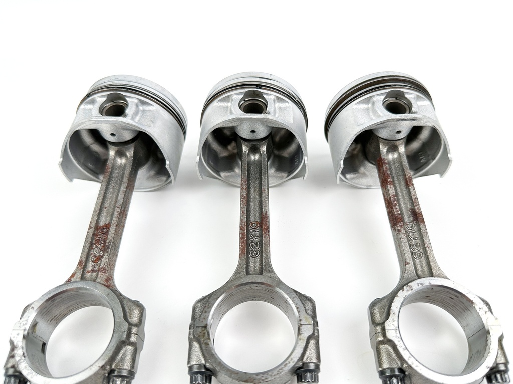 2002 Yamaha 60HP 4 Stroke Outboard Piston & Connecting Rod Assembly Set 3 62Y-11650-10-00