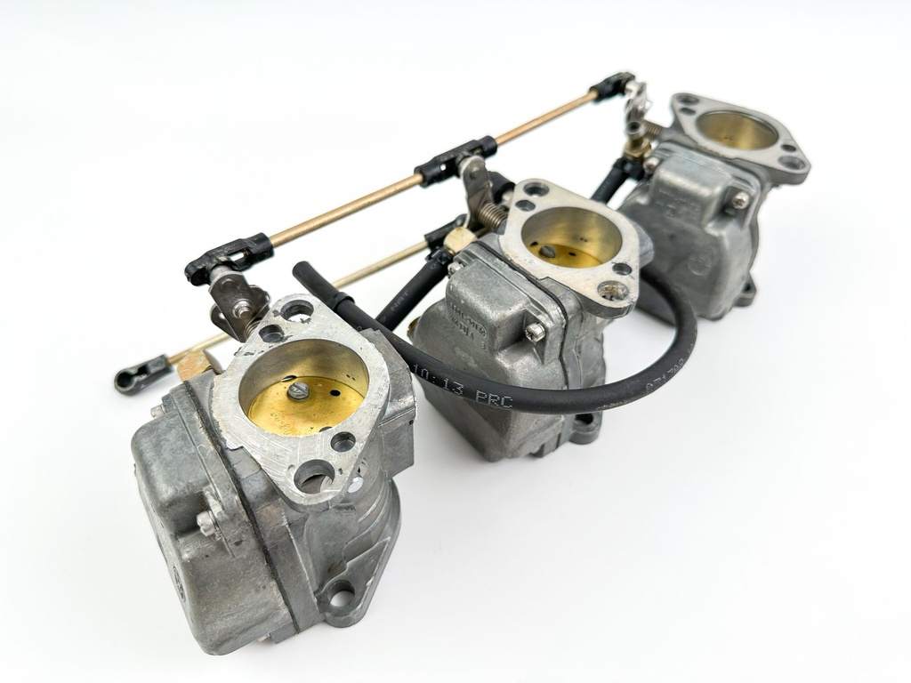 2003 Mercury 90 HP 2 Stroke Outboard Carburetor Set 824854T18 OEM