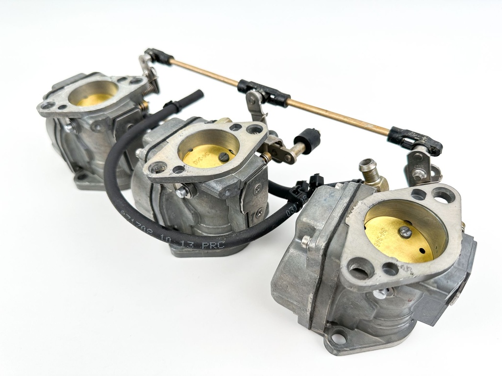 2003 Mercury 90 HP 2 Stroke Outboard Carburetor Set 824854T18 OEM