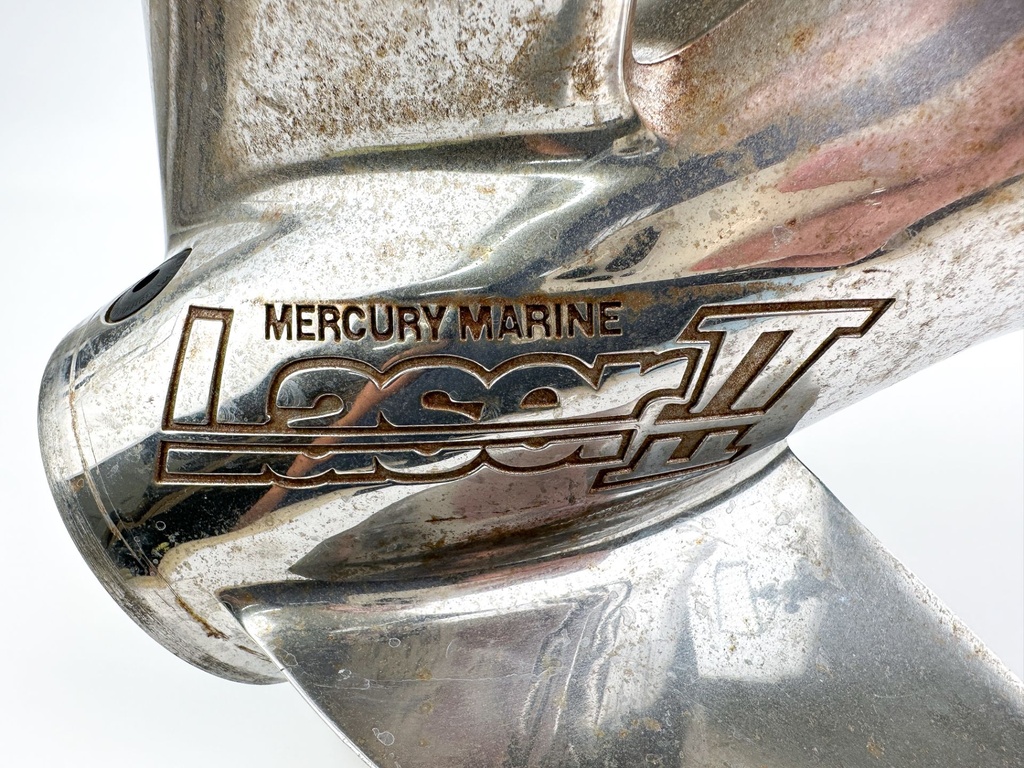 Mercury Laser II Stainless Steel Prop Propeller 3 Blade 13 1/4" X 20P RH