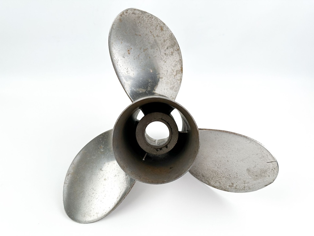 Mercury Laser II Stainless Steel Prop Propeller 3 Blade 13 1/4" X 20P RH