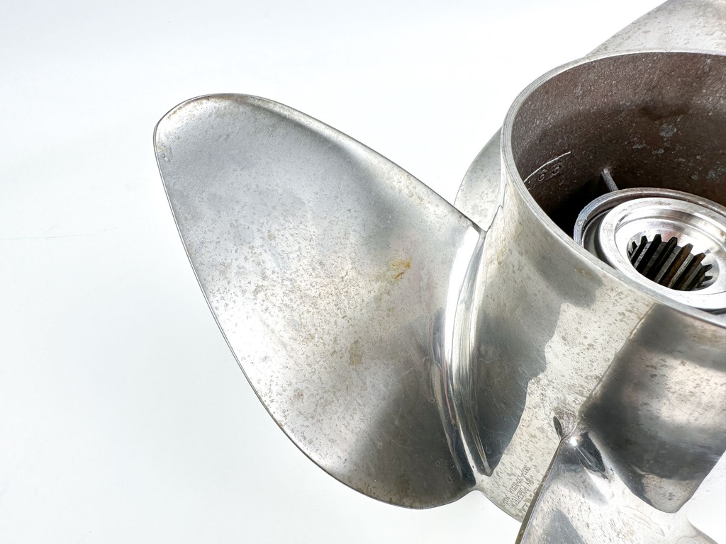 Honda Stainless Steel Prop Propeller 4 Blade Stainless Steel 15 1/4" X 15P LH