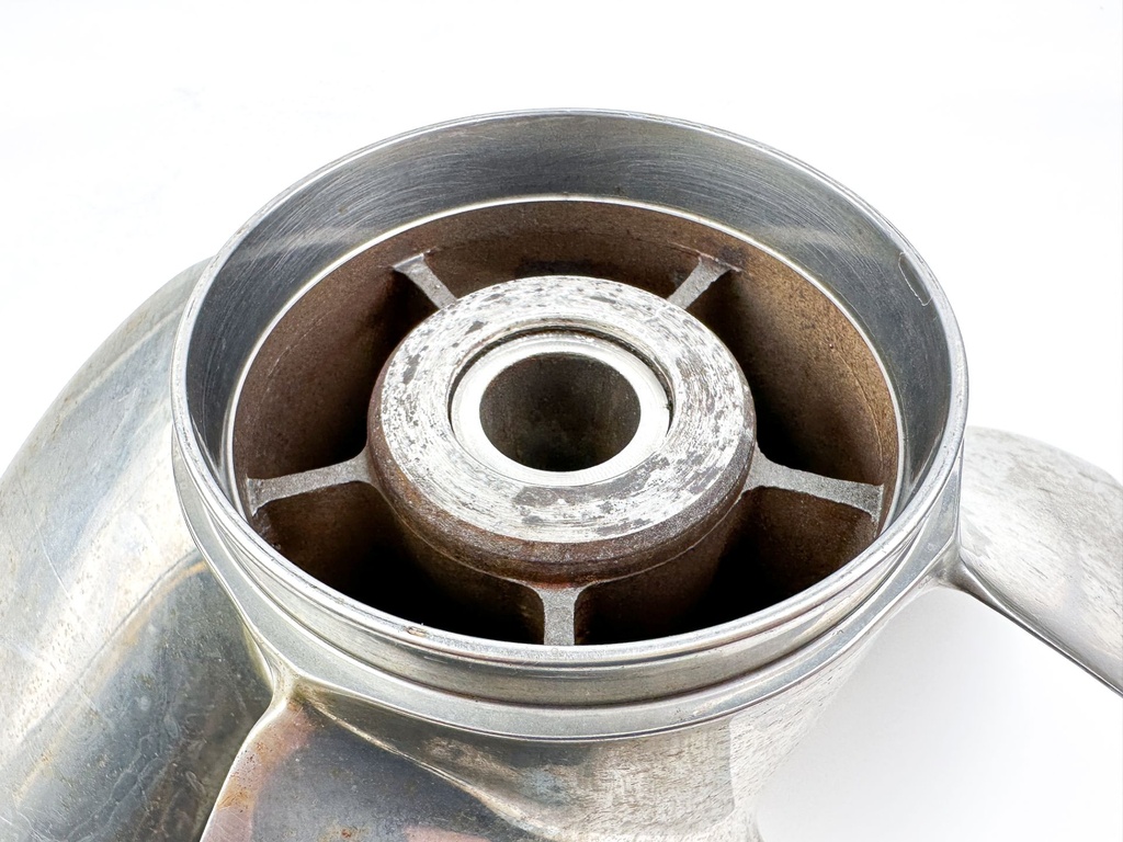 Honda Stainless Steel Prop Propeller 4 Blade Stainless Steel 15 1/4" X 15P LH