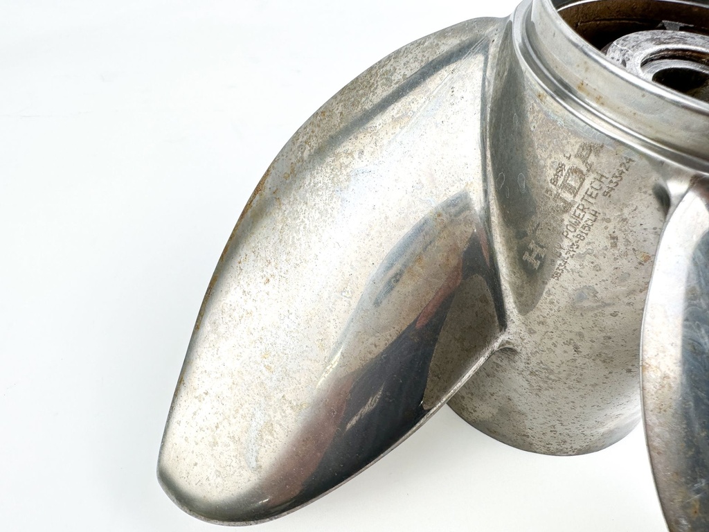 Honda Stainless Steel Prop Propeller 4 Blade Stainless Steel 15 1/4" X 15P LH