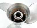 Powertech Prop Propeller Stainless Steel 3 Blade 15" X 15P ELE