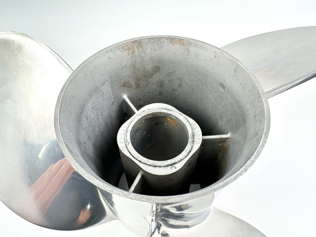 Evinrude Johnson BRP Viper 14 3/4" X 19P Stainless Steel Propeller Left Hand