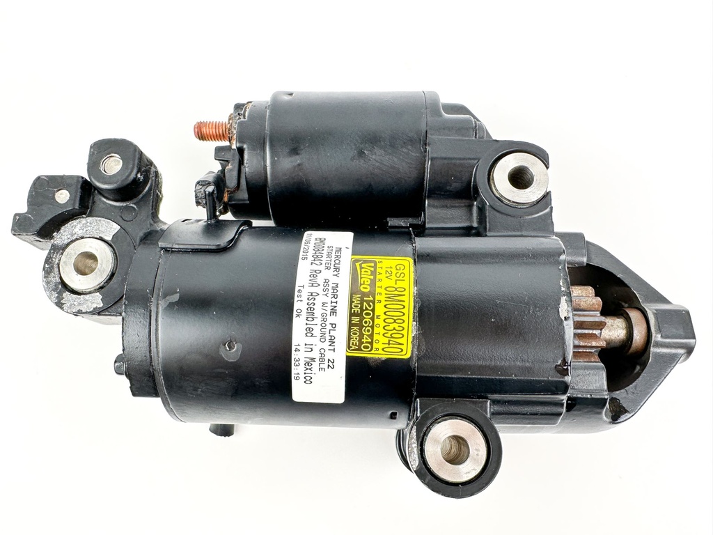 2020 Mercury 90 HP 4 Stroke Outboard Starter Motor 8M0088064 OEM