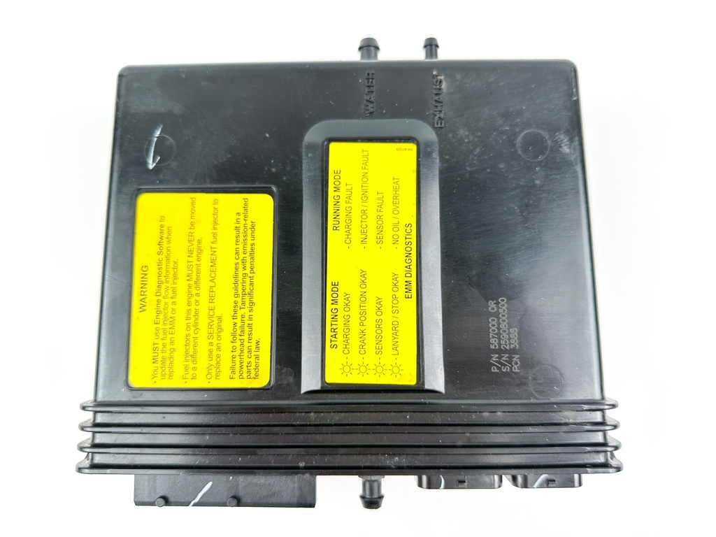 2009 Evinrude 150 HP 2 Stroke Outboard Engine Control Unit ECU EMM 0587130 OEM