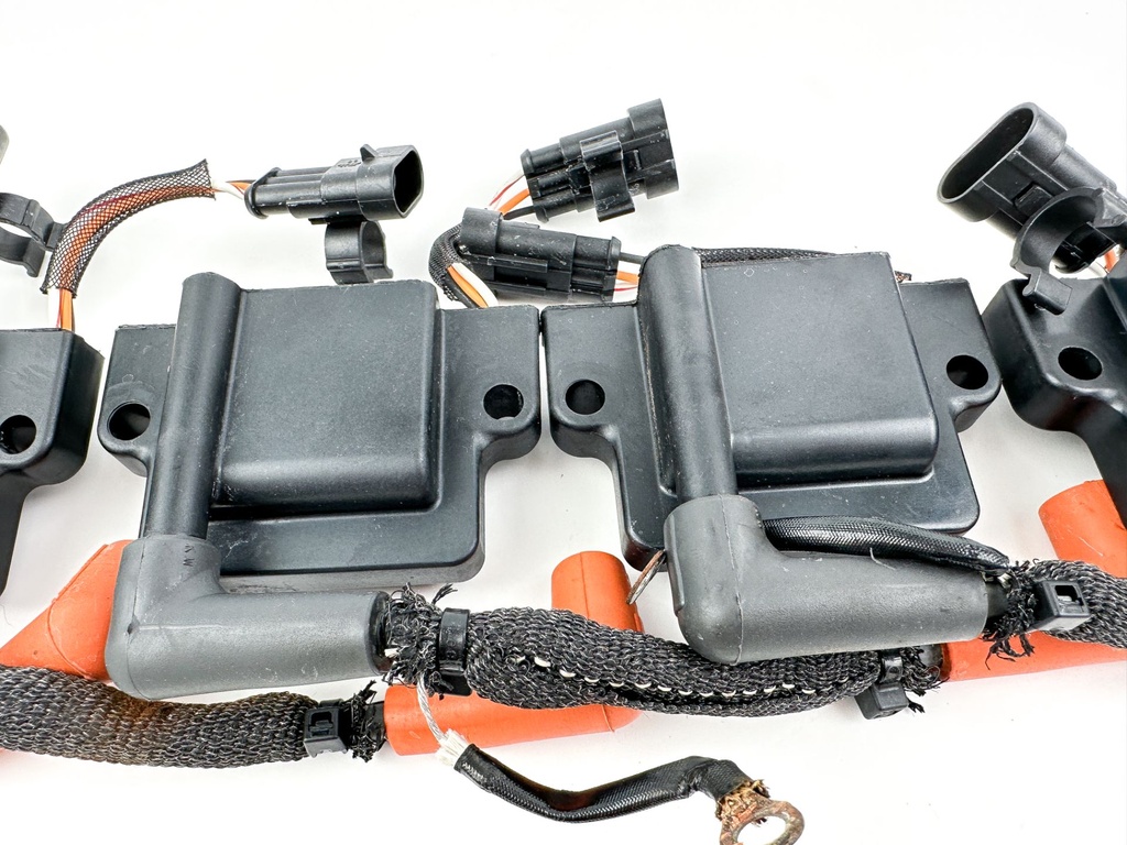 2009 Evinrude 150 HP 2 Stroke Outboard Ignition Coil Set 0586980 OEM