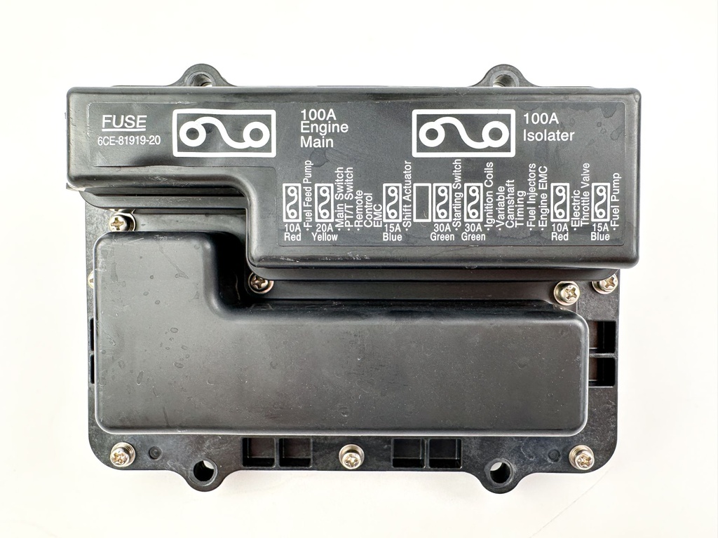 2015 Yamaha 250 HP 4 Stroke Outboard Fuse Box 6CE-82170-10-00 OEM