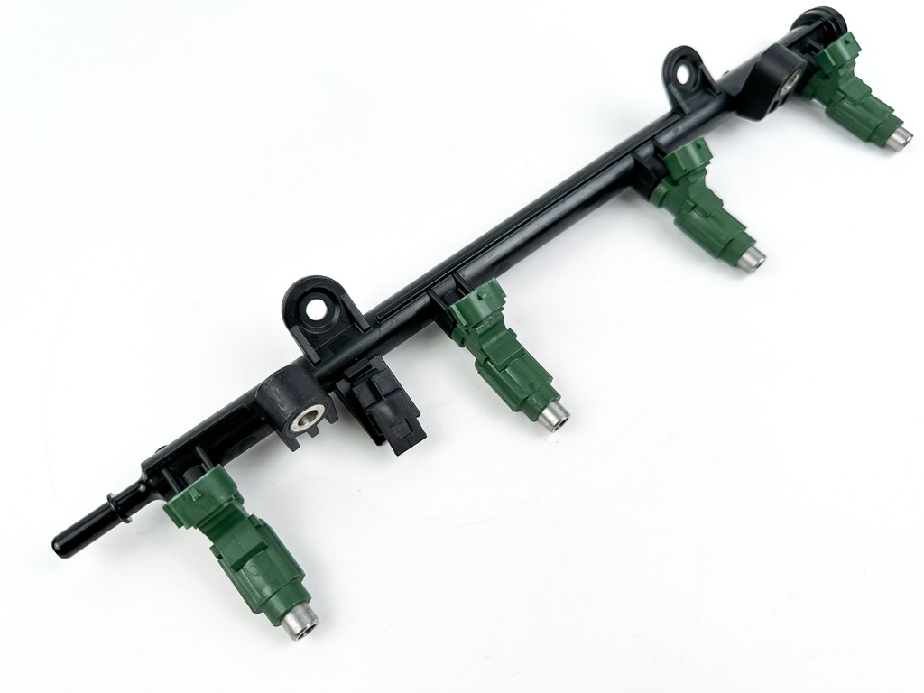 2019 Yamaha 150 HP 4 Stroke Outboard Fuel Injector Set W/ Rail 63P-13761-01-00 Cleaned