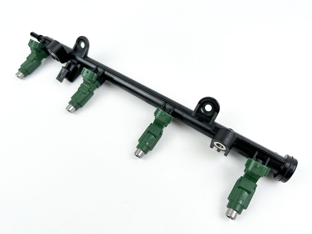 2019 Yamaha 150 HP 4 Stroke Outboard Fuel Injector Set W/ Rail 63P-13761-01-00 Cleaned