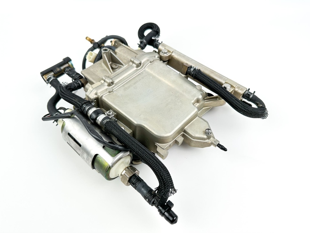 2005 Yamaha 250 HP 4 Stroke Outboard VST Float Chamber Assembly 6P2-14180-00-00 Cleaned