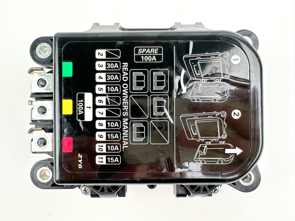 2016 Honda 150 HP 2 Stroke Outboard Fuse Box junction 32370-ZY6-004 OEM