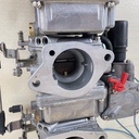 2009 Yamaha 50HP 2 Stroke Outboard Carburetor Set 1 2 3 Top Bottom Middle