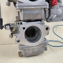2009 Yamaha 50HP 2 Stroke Outboard Carburetor Set 1 2 3 Top Bottom Middle
