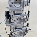 2009 Yamaha 50HP 2 Stroke Outboard Carburetor Set 1 2 3 Top Bottom Middle