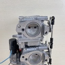 2009 Yamaha 50HP 2 Stroke Outboard Carburetor Set 1 2 3 Top Bottom Middle