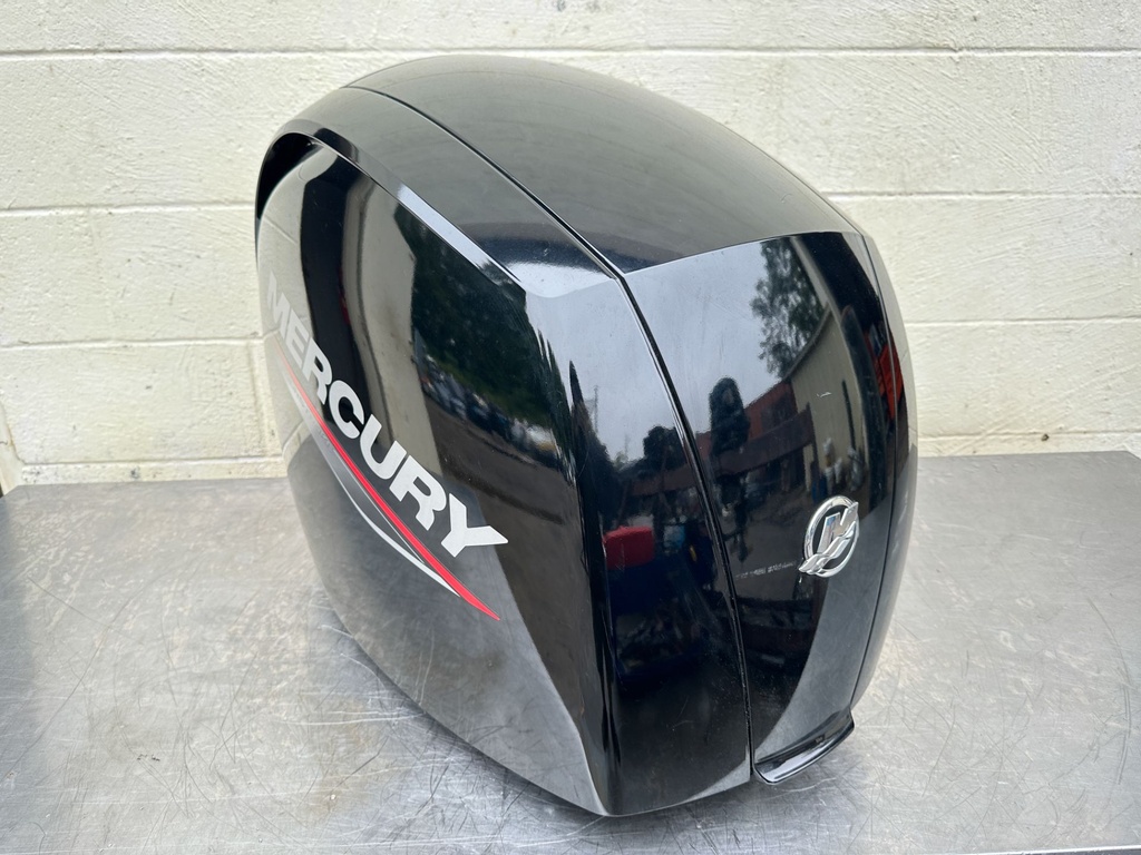 2021 Mercury 150 HP 4 Stroke Outboard Top Cowling 8M0159538 OEM
